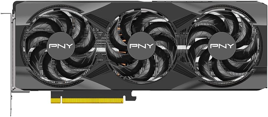 PNY NVIDIA GeForce RTX™ 5070 Ti OC Triple Fan, Graphics Card (16GB GDDR7, 256-bit, Boost Speed: 2572 MHz, PCIe® 5.0, HDMI®/DP 2.1, 2.98-Slot, Blackwell Architecture, DLSS 4) (Renewed)