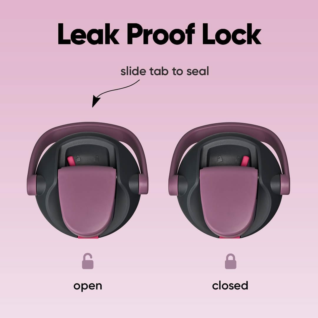 Owala FreeSip Sway Insulated Stainless Steel Water Bottle with Two-Way Spout, Built-In Straw and Bucket Handle, Made for Travel, School, and Sports, 40oz, BPA Free, Leak Proof, Dreamy Field