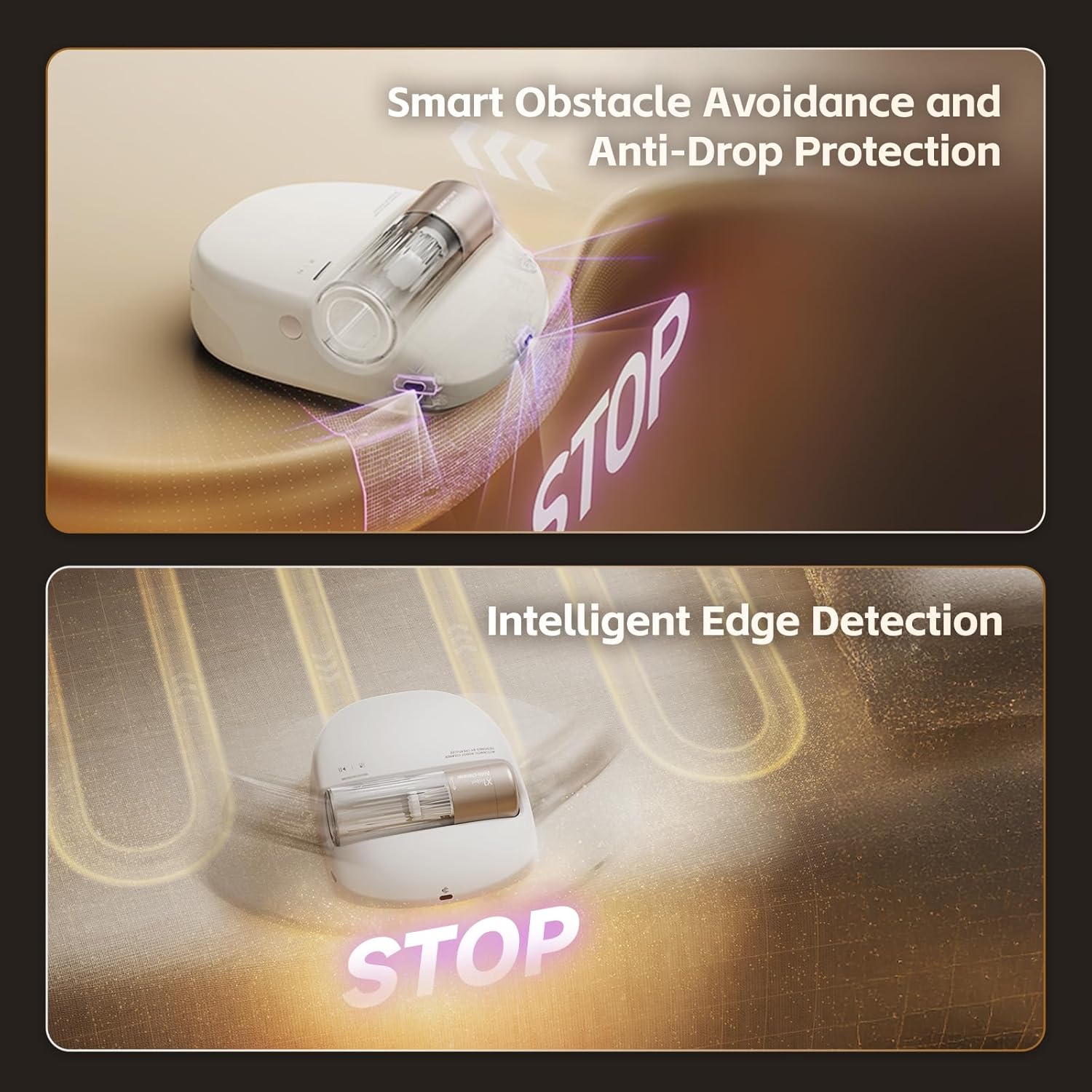 CREATULIZE X1 Robot Bed Vacuum, Automatic Mattress Vacuum Cleaner with Intelligent Path Planning, UV-C Light, HEPA Filter, One-Click 100% Dust & Pet Hair Removal for Bed, Mattress, Sofa, Carpet