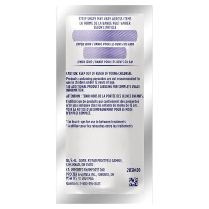 Crest 3D Whitestrips Professional Effects – Teeth Whitening Kit, 22 Treatments (20 + 2 Bonus), Each with 1 Upper/1Lower, 44 Strips – Crest 3DWhite Teeth Whitening Strips