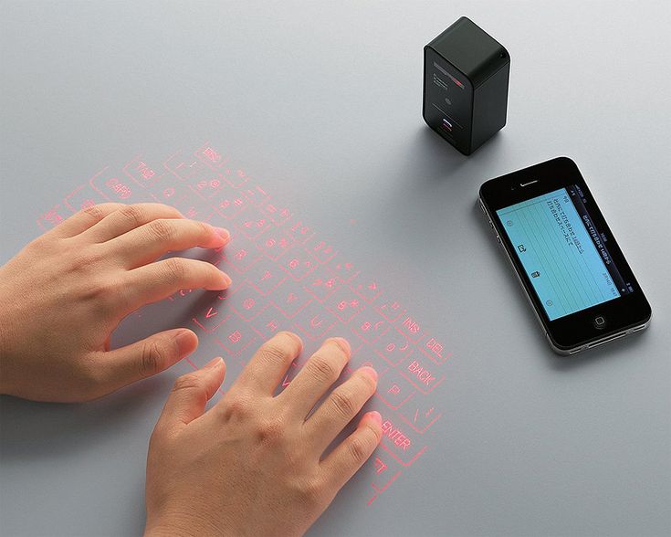 AGS Wireless Laser Projection Bluetooth Virtual Keyboard for Iphone, Ipad, Smartphone and Tablets