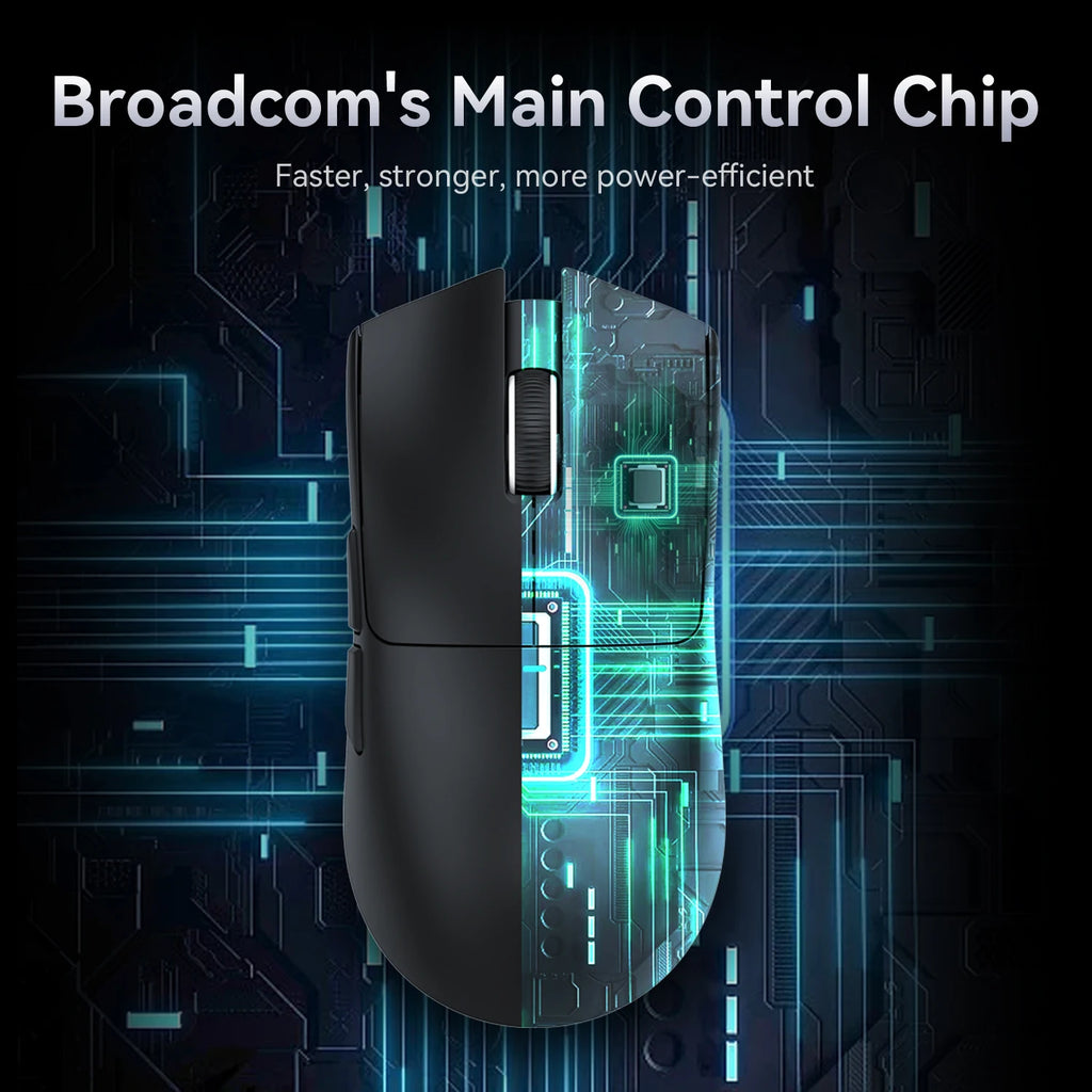 X11 Attack Shark Gaming Mouse Wireless 1K Hz PAW3311 Macro Magnetic RGB Docking Charger for Gaming