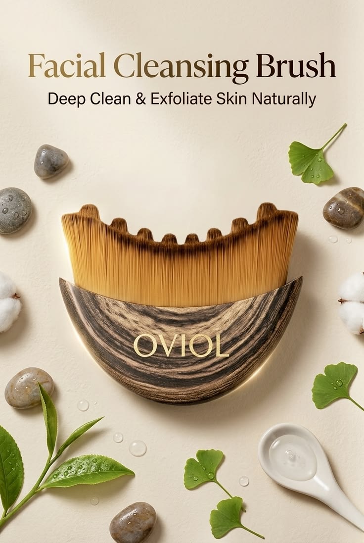 1/2 PCS Lymphatic Contour Face Brush for Sculpting – Anti-Puffiness, Detox & Lift, Improves Skin Glow & Absorption(1 Pcs Contour Face Brush)